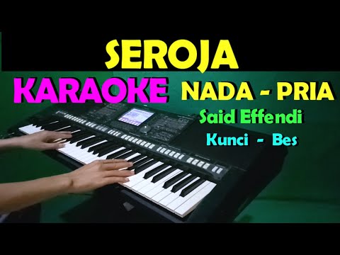 SEROJA - Said Effendi | KARAOKE Nada Pria | Lirik, HD