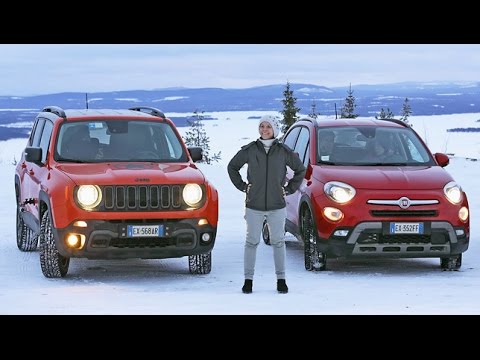 Duel of the mini SUVs: Jeep Renegade vs. Fiat 500X (2015)