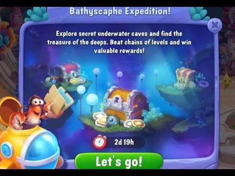 BATHYSCAPHE EXPEDITION! FISHDOM ADS,Android/Gameplay/Pc/App.