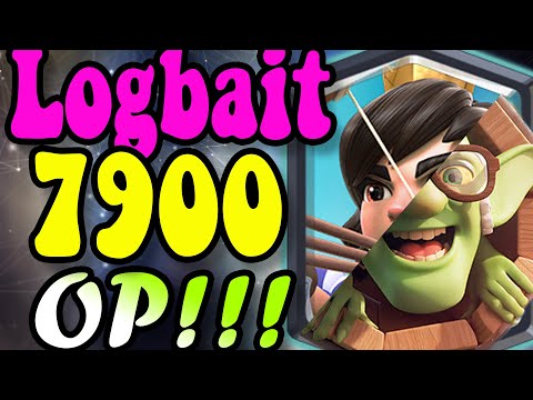 #1 Logbait With Tesla 7900 gameplays 👈Best Logbait Clash Royale