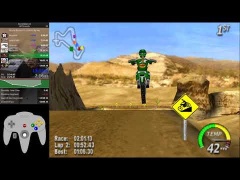Excitebike 64 All Rounds Speedrun in 52:42.47