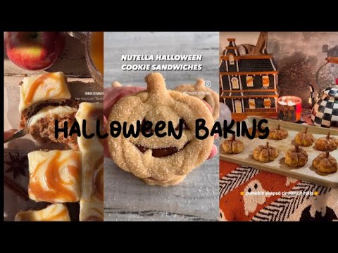 Halloween baking 2024