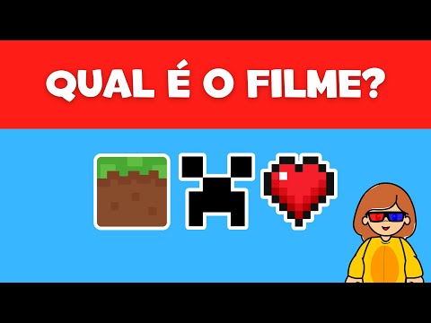 Adivinhe qual é o FILME pelos EMOJIS 🎥🍿 - Teste de conhecimento - Filmes infantis