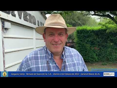 04-02-22 - Gregorio Ureta - Remate de Sivero & Cía.S.A. - Viernes 04-02-22 - Gral  Alvear, Bs.As.