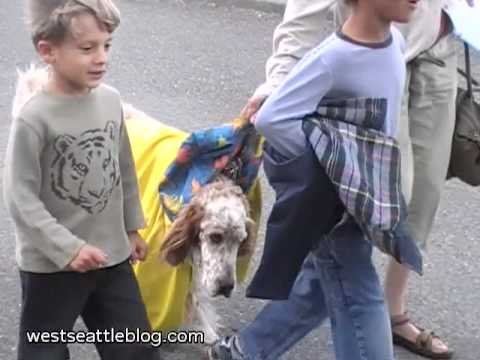 Alki Family Fun Day: Dog parade