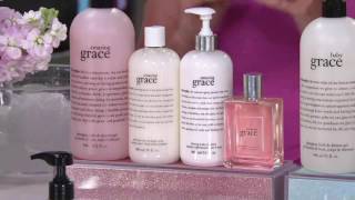philosophy grace &amp; love 4-piece fragrance collection on QVC