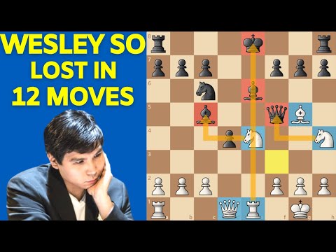 The World's No.5 Player Fell into a BRUTAL TRAP (the Scotch Gambit)