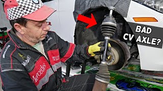 TOP 3 SYMPTOMS OF BAD CV AXLE SHAFT