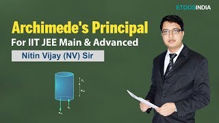 Fluids | IIT JEE Main & Advanced | Physics by Nitin Vijay (NV Sir) | Etoosindia