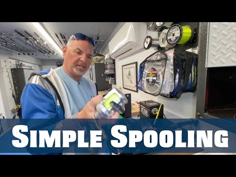 Simple Spooling - Florida Sport Fishing TV - Loading a Talica In 60 Seconds.