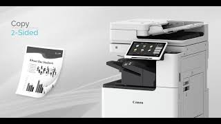 Canon How to 2-Sided Copy on the Canon imageRUNNER