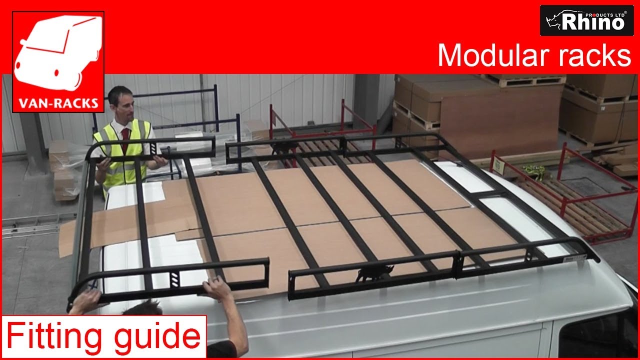 Fitting the Rhino Products steel Modular Rack roof rack