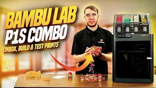 Bambu Lab P1S Combo + AMS (PF001-U+SA001) - відео 1