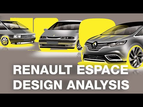 Renault Espace discussed by car designer - past, present and future! | Niels van Roij Design