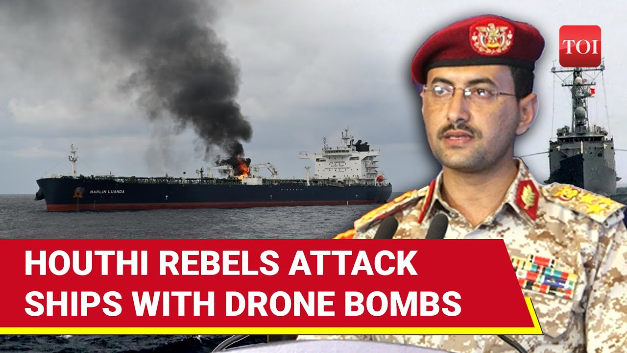 Big Attack By Houthis Amid Israel's War On Lebanon; Yemen Fighters 'Blow Up' Two Vessels In Red Sea