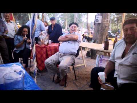 El payador Miguel Angel Olivera.