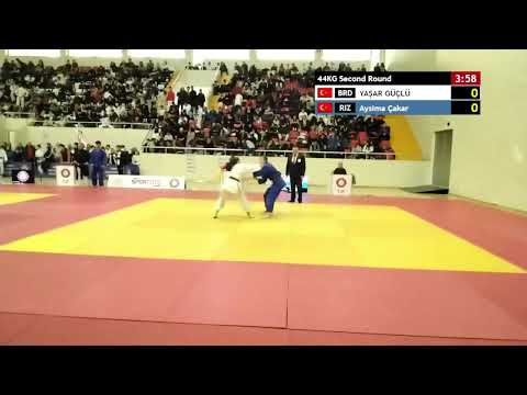 YAŞAR GÜÇLÜ - Aysima Çakar 44KG Second Round SPOR TOTO ÜMİTLER TÜRKİYE JUDO ŞAMPİYONASI OSMANİYE2023
