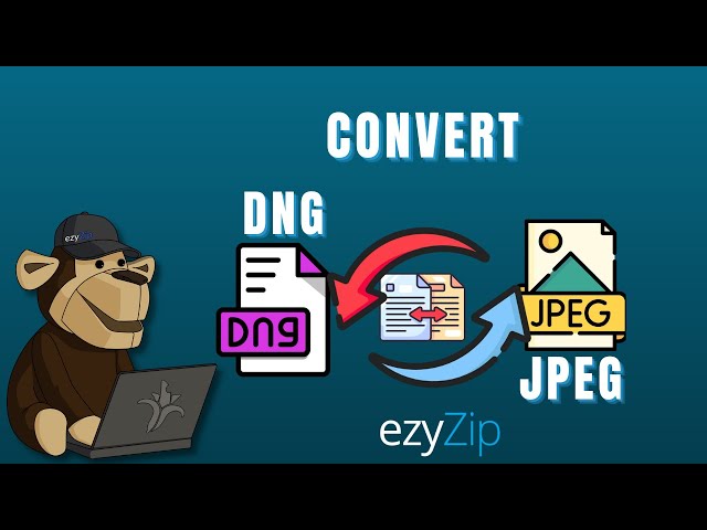 How To Convert DNG to JPEG In Seconds!