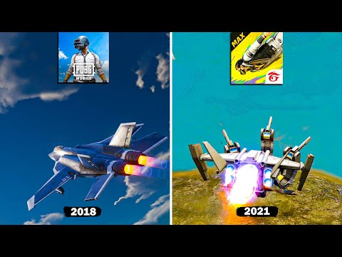 PUBG Mobile VS Free Fire Max - Physics and Details Comparison