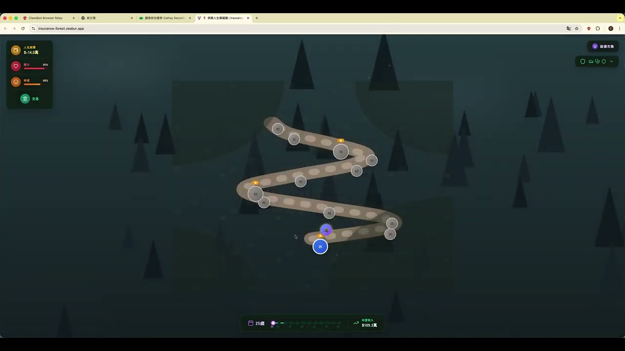 Insurance Life — Into the Mist (Lead Dev: Yen-Min Chiu)