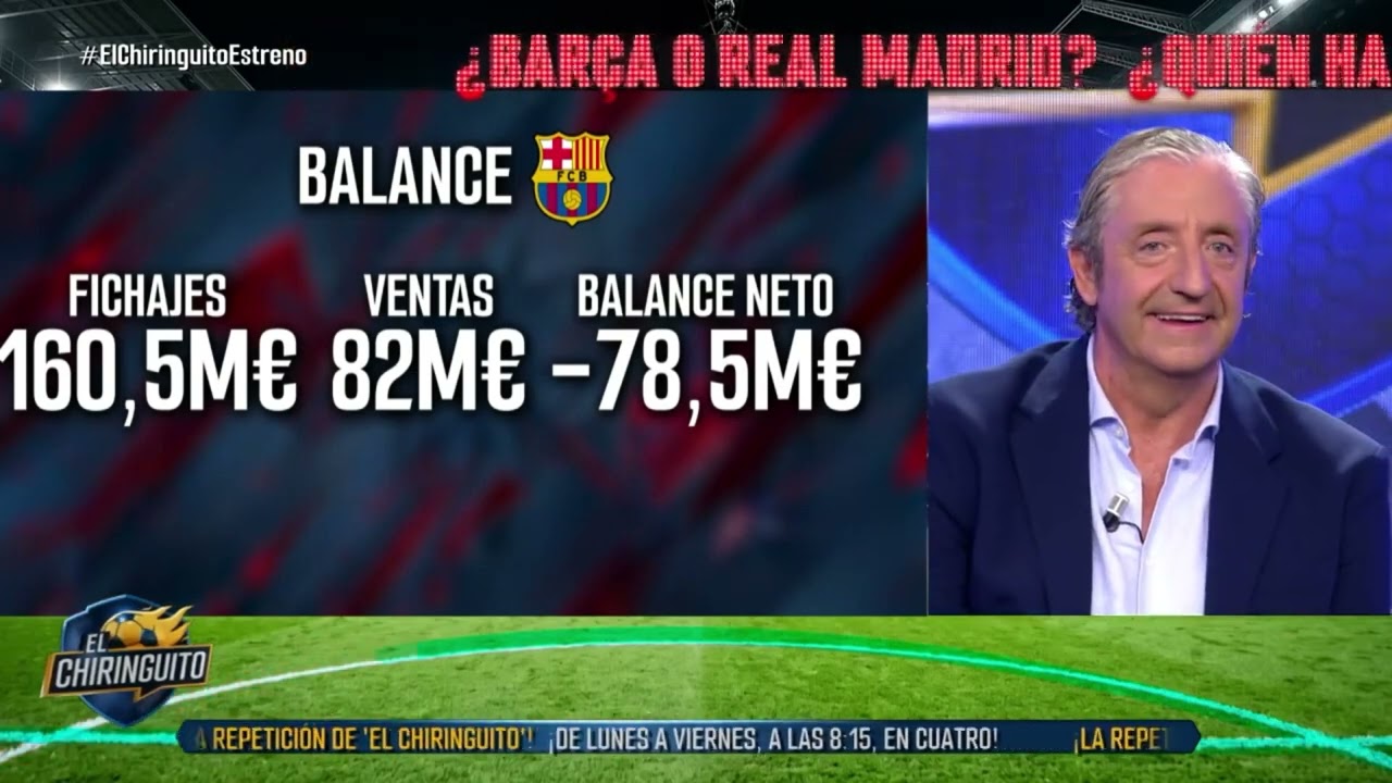 💰 LAS CUENTAS del MERCADO de REAL MADRID y BARÇA