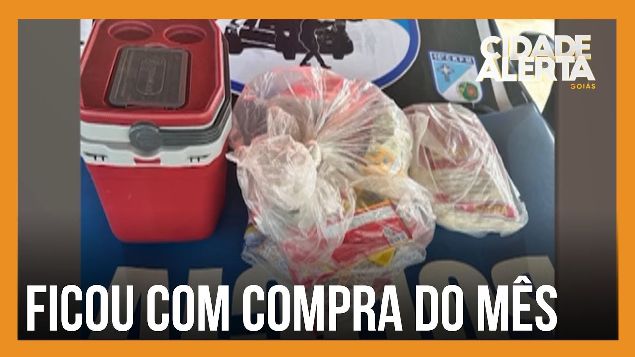 Motorista de aplicativo foge com compras de passageira no carro