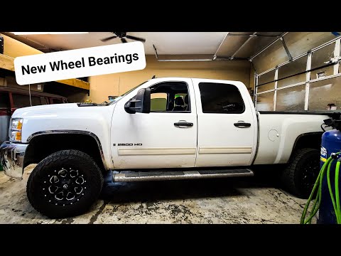 How To Replace Silverado 2500 Wheel Bearing Hub Assembly - Duramax Update