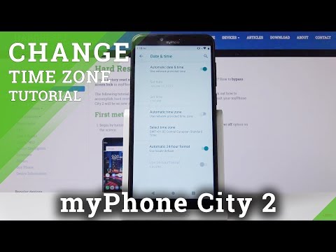 How to Set Time and Date in myPhone City 2 – Simple Instructions