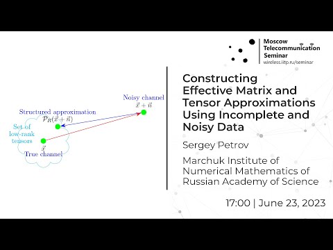 Sergey Petrov – Constructing effective tensor approximations using incomplete and noisy data