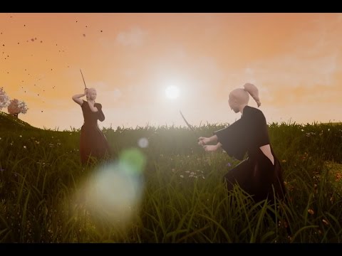 [UE4 Tech Demo]-03 Hatashiai - Realistic Samurai Sword Fighting Game - Shinkage-Ryu VS Jigen-Ryu