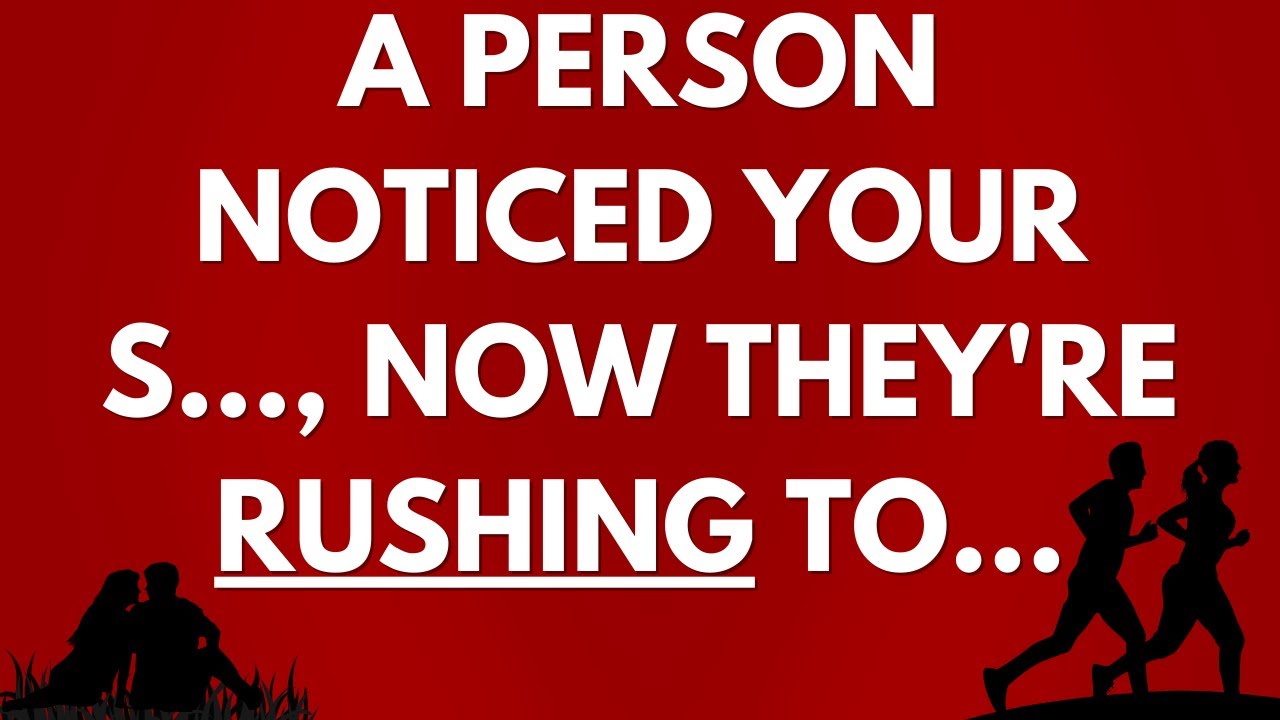 💌 A person noticed your s... now they're rushing to...