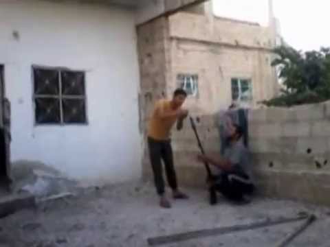 استهداف مقرات النظام بقنابل يدوية الصنع من قبل لواء حمص الوليد في درعا المحطة