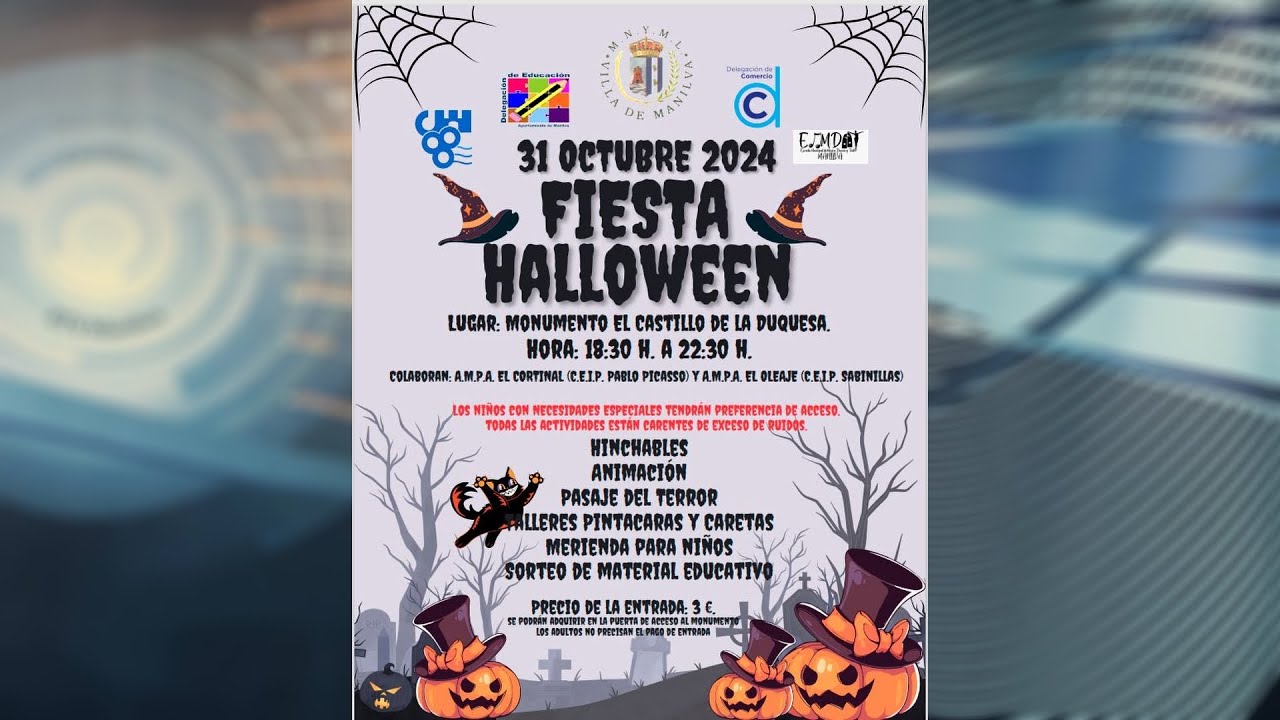 Fiesta de Halloween en el Monumento de El Castillo de la Duquesa