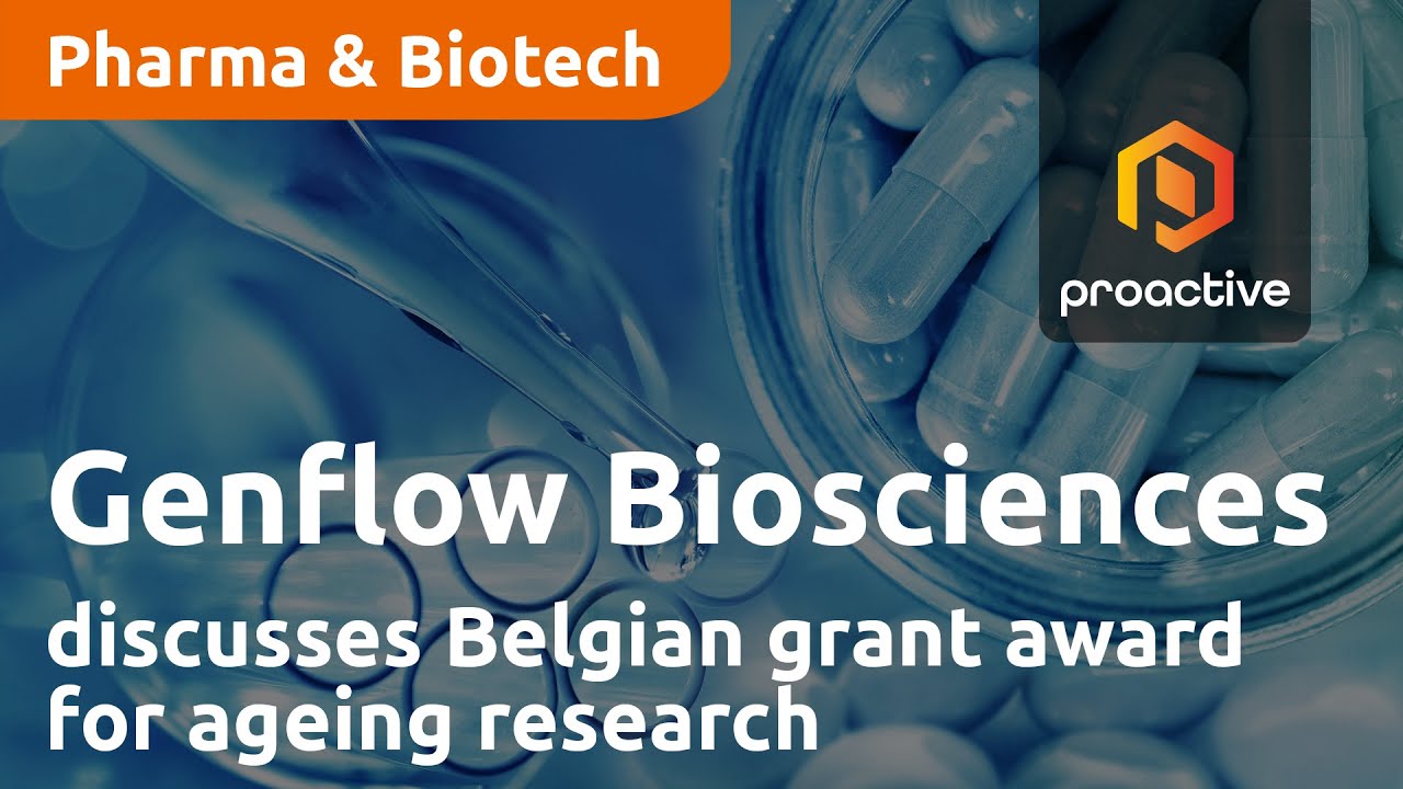 Genflow Biosciences CEO Dr Eric Leire discusses Belgian grant award for ageing research