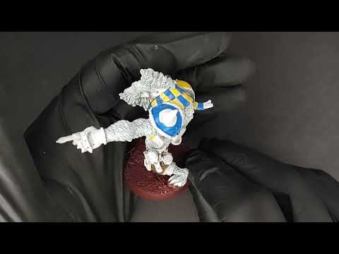 Speed Painting Blood Bowl Norse Team & Star Player Yeti & Ivar Eriksson  Games Workshop Forge World