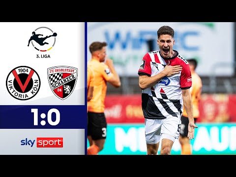Frühes Tor bringt Entscheidung! | FC Viktoria Köln - FC Ingolstadt 04 | Highlights - 3. Liga 2023/24