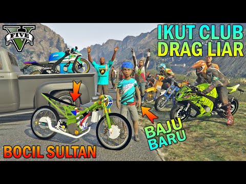 Elementary School Boy Joins Illegal Drag Club - GTA 5 SULTAN BOCIL
