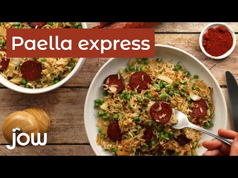 Recette de la paella express