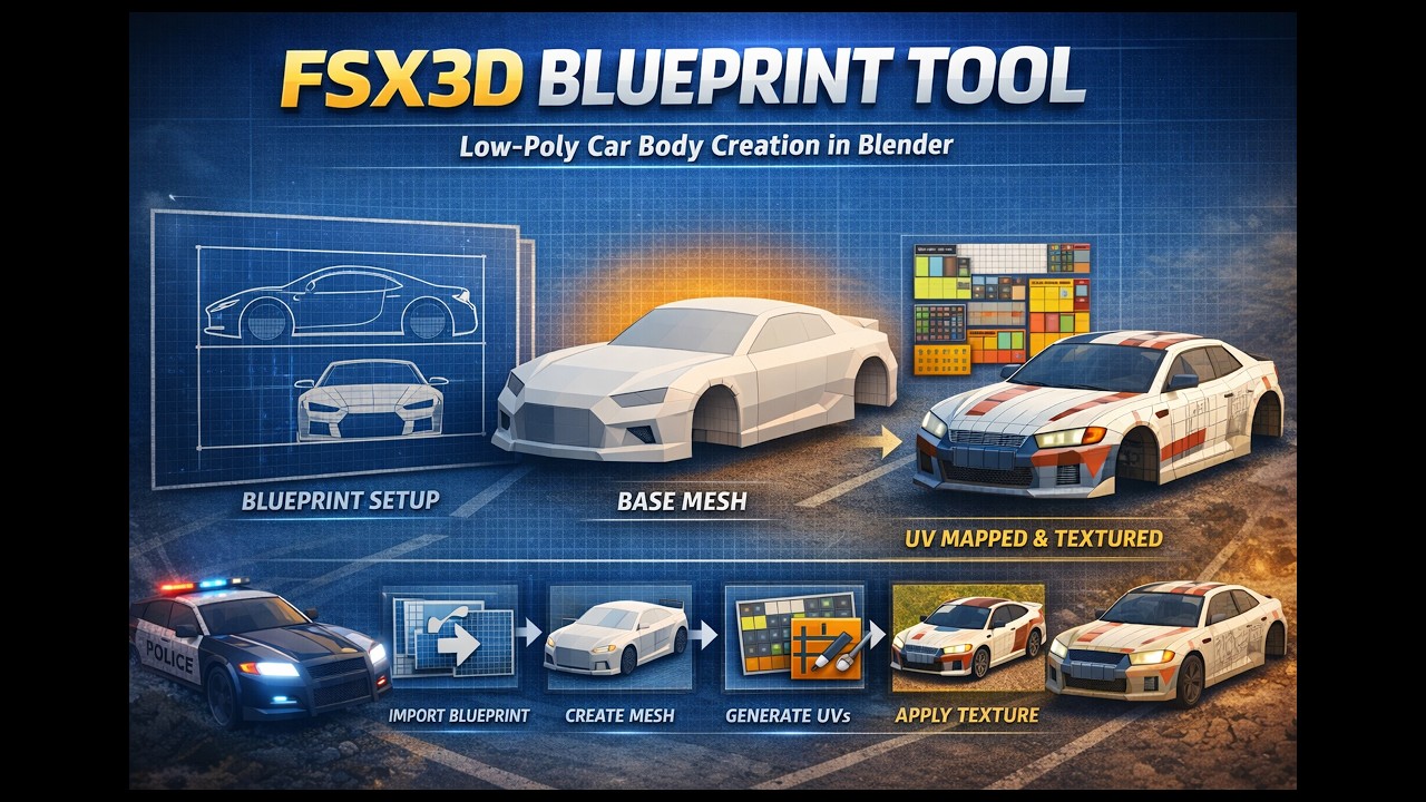 [Addon] FSX3D Blueprint Tool – From Blueprint Images to Low-Poly ...