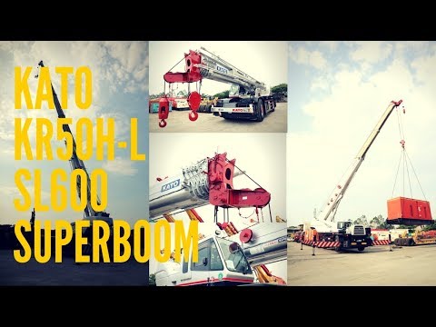 EXXA - CRANE KATO KR50H-L SL600 SUPER BOOM