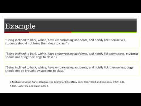 How to Identify and Fix Misplaced Modifiers (UPDATED & IMPROVED VERSION)-#KhanAcademyTalentSearch