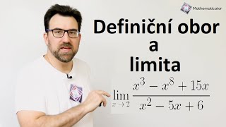 Definiční obor racionální funkce a limita ve vlastním bodě