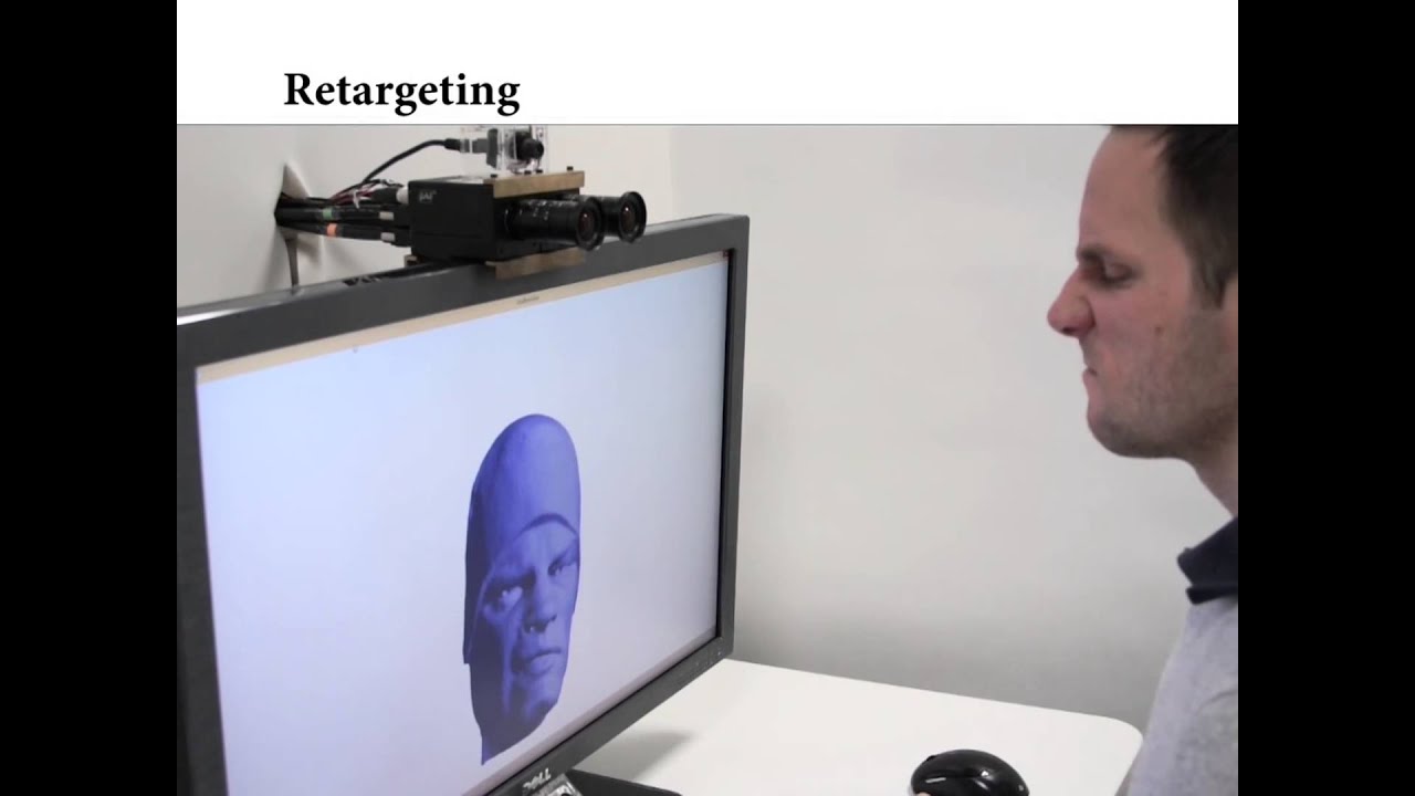 Real-Time Non-Rigid Reconstruction Using an RGB-D Camera - YouTube