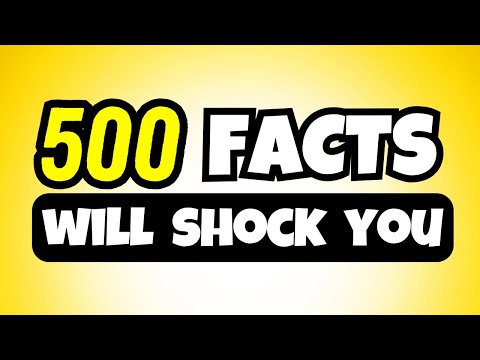 500 INTERESTING Random FACTS That Will SHOCK YOU | Ultimate Compilation