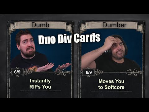 Zizaran and I tried to make a DUO divination card - Path of Exile Ancestors