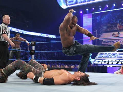 SmackDown: R-Truth & John Morrison vs. Cryme Tyme vs. The