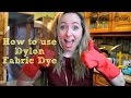 How To Use Dylon Handwash Fabric Dye Do It Yourself Annie Bean