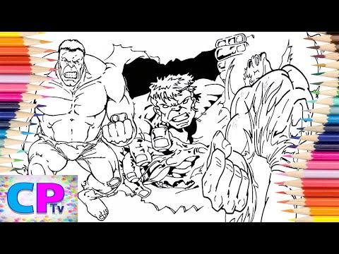 Hulk Coloring Pages/Big Hulk Takes Control/RUD - Future Justin Gamana & SVG/Universe/COPYRIGHT FREE