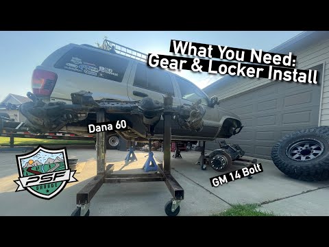 What You Need (To Know): Tools and Tips for a Regear and Locker Install for Dana 60 and 14 Bolt Axle