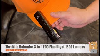 ThruNite Defender 3-in-1 EDC Flashlight 1600 Lumens